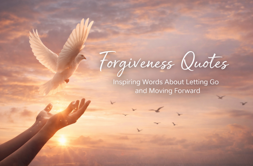 The Ultimate Collection of Forgiveness Quotes: Inspiring Words to Help You Let Go of Resentment and Move Forward