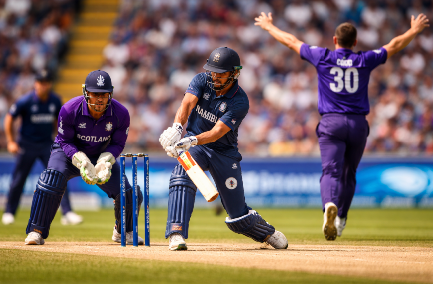Namibia vs Scotland Match Report – ICC CWC…