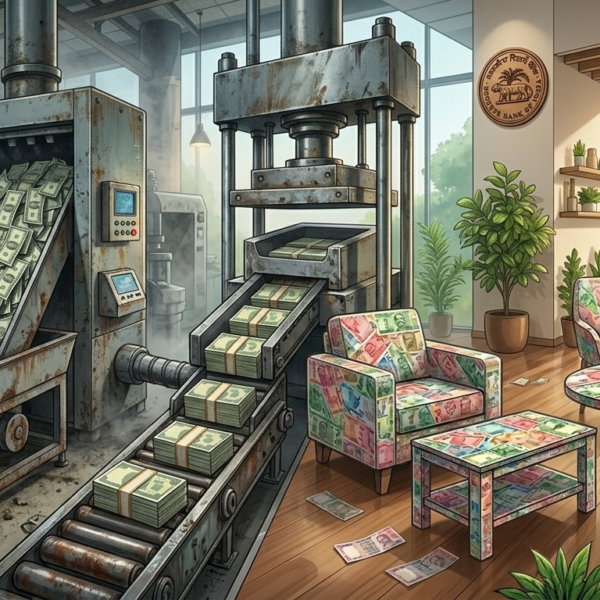 RBI Turns Old Currency Notes into Furniture: A…