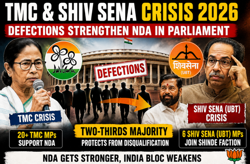 TMC & Shiv Sena Crisis 2026: How Defections…